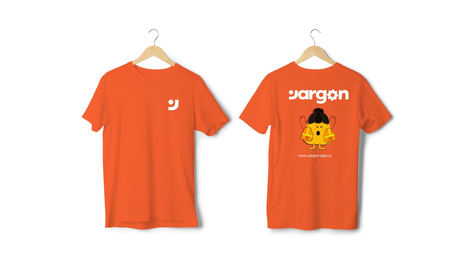 Jargon team shirt mockup — alternate