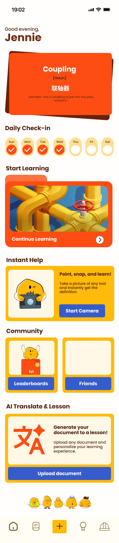 High-fidelity wireframe — Portfolio Jargon High-fi Homepage